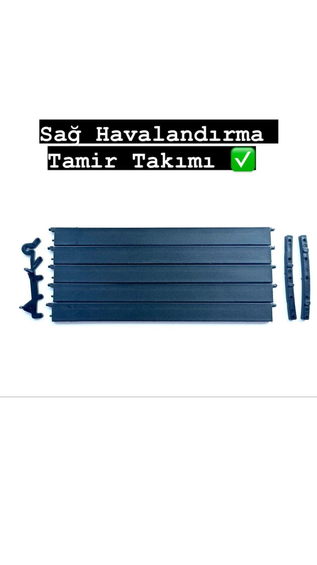 Bora Sağ Havalandırma Izgara Takımı ( Sadece Ön Petekler )