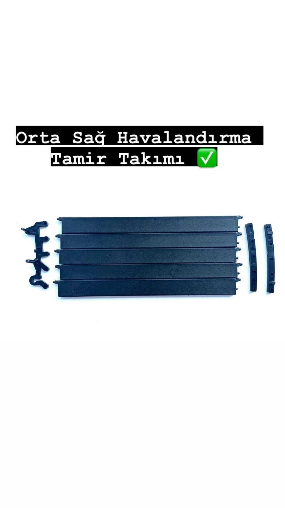 Bora Orta Sağ Havalandırma Izgara Takımı ( Sadece Ön Petekler )